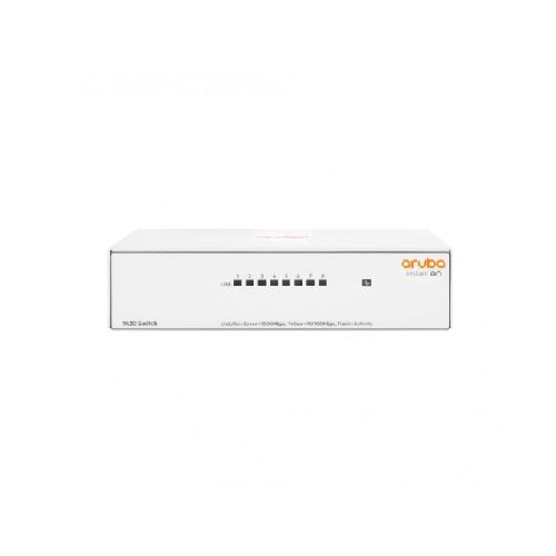 REDES SWITCH HP R8R45A Switch Hpe Aruba Instant On 1430 8g No Administrado, L2, Cantidad De Puertos 8, Gigabit Ethernet (10/100/1000), 16 Gbit/s, Blanco