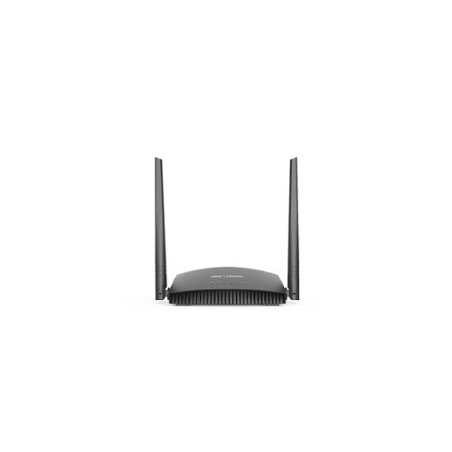 Router Inalambrico Hikvision, 2 Antenas 5 Dbi, 2.4 Ghz, Hasta 300 Mbps, 4 Puertos 10/100 Mbps, Negro  