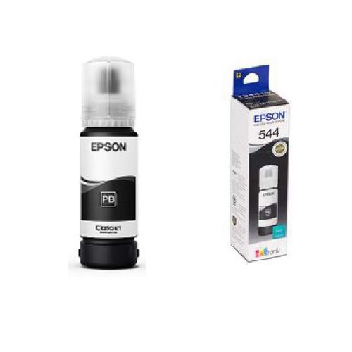 CONSUMIBLES E INSUMOS TINTA PARA IMPRESORAS EPSON T554120-AL Botella De Tinta Epson T554 Original Si, Negro, Compatibilidad L8160/l8180