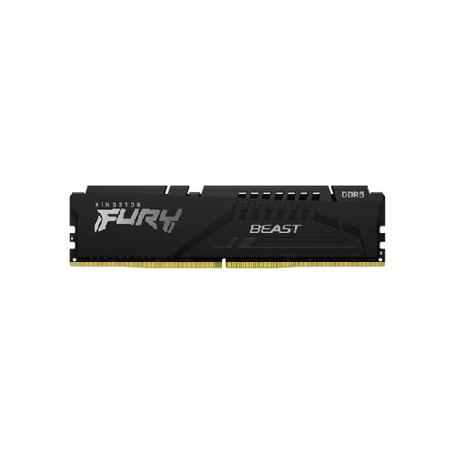 Memorias memorias ram dimm ddr5 kingston KF552C36BBE-16 Memoria Ram Kingston Fury Beast 16 Gb Ddr5, 5200 Mhz, 288-pin Dimm, Negro