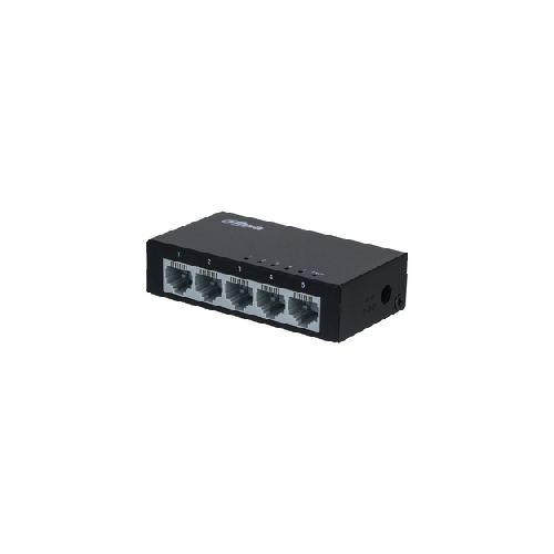 REDES SWITCH DAHUA DH-PFS3005-5ET-V2 Switch Dahua Technology Access Pfs3005-5et-v2 No Administrado, L2, Rj-45 5, Fast Ethernet (10/100), Negro