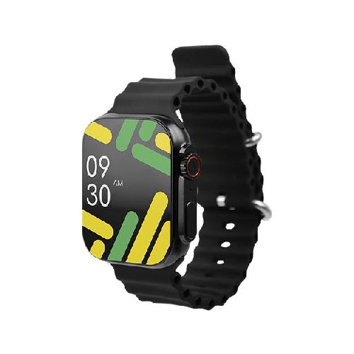 Smart Watch Perfect Choice Pc-270171 Pantalla 1.96 Bluetooth 5.3, Color De Banda Negro, Batería 350 Mah  