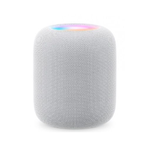 AUDIO Y BOCINAS BOCINAS APPLE MQJ83E/A Asistente Virtual Apple Homepod Siri, Inalámbrico, Wifi, Bt, Blanco