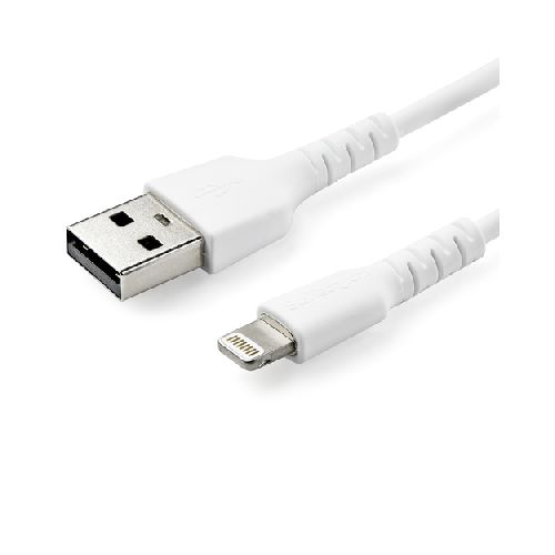 CABLES Y ACCESORIOS CARGADOR PARA IPOD/IPHONE STARTECH RUSBLTMM1M Cable Lightning Startech.com Lightning A Usb A, 480 Mbit/s, Blanco