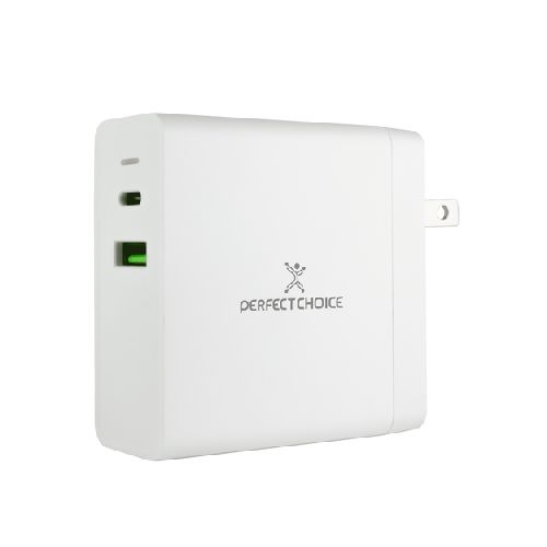 REGULADORES, NOBREAKS Y ENERGIA CARGADORES USB CARRO/CASA PERFECT CHOICE PC-240396 Cargador Perfect Choice Pc-240396 100 - 240 V, Universal, Interior, 1usb, Carga Rápida, Blanco