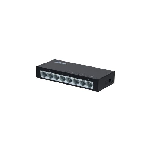 REDES SWITCH DAHUA DH-PFS3008-8ET-V2 Switch Dahua Technology Access Pfs3008-8et-v2 No Administrado, L2, Rj-45 8, Fast Ethernet (10/100), Negro