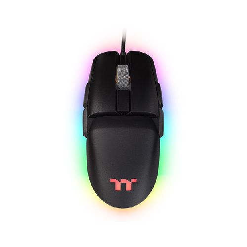 Mouses y accesorios de mouse mouse opticos/laser thermaltake GMO-TMF-WDOOBK-01 Mouse Gamer Thermaltake Argent M5 Rgb, Alambrico, Ambidiestro, Usb, 16000dpi, Negro