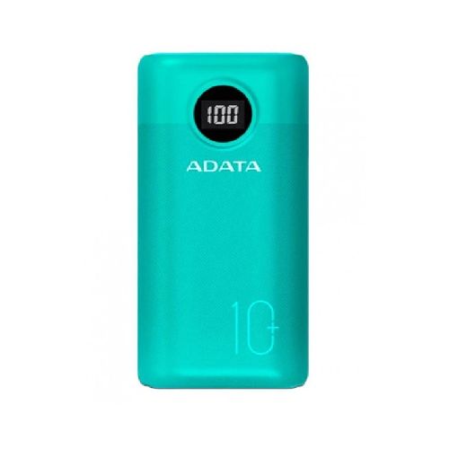 Reguladores, nobreaks y energia power bank / baterias portatiles adata AP10000QCD-DGT-CGN Power Bank Adata P10000qcd, Capacidad 10,000mah, Interfaz 1xusb-c, 2xusb 2.0 , Soporta 3 Dispositivos, Color Verde