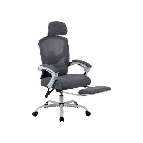 MUEBLES VARIOS SILLA GAMER BALAM RUSH BR-940559 Silla Gamer Balam Rush Br-940559 Asiento Acolchado, Reposa-brazos Si, Material Tela, Espuma, Nylon, Peso Máximo 130 Kg, Color Gris