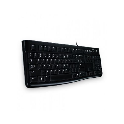 Teclados teclados alambricos logitech 920-004422 Teclado Logitech K120 Usb, Alambrico, Color Negro