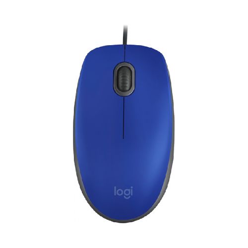 Mouse Logitech M110 Silent óptico, 3 Botones, 1000 Dpi, Usb Tipo A, Azul, Grafito  