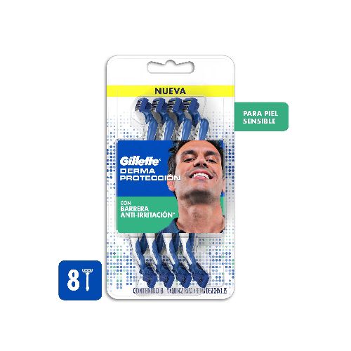 Rastrillo  Dermaprotect  Gillette  8.0 - Pza - Tienda | Calimax en linea