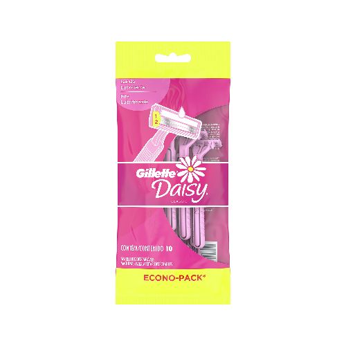 Rastrillo Fem  Desechable Daisy  Gillette  10.0 - - Tienda | Calimax en linea