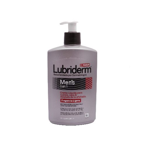 Crema Corporal  For Men Fragancia Ligera  Lubrider - Tienda | Calimax en linea