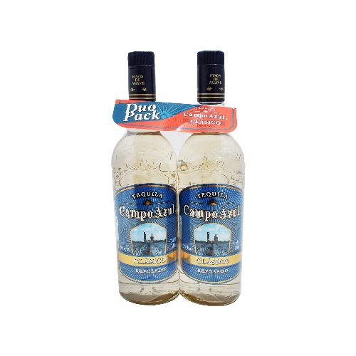 Tequila  Reposado Duo  Campo Azul  750.0 - Ml - Tienda | Calimax en linea