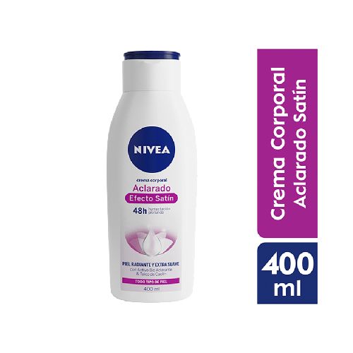 Body Crema Corporal  Acl Nat Efecto Satin  Nivea - Tienda | Calimax en linea