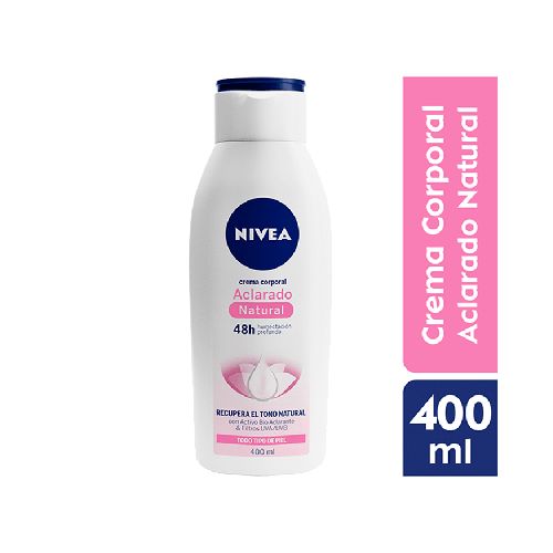 Crema Corporal  Aclarado Natural  Nivea  400.0 - M - Tienda | Calimax en linea