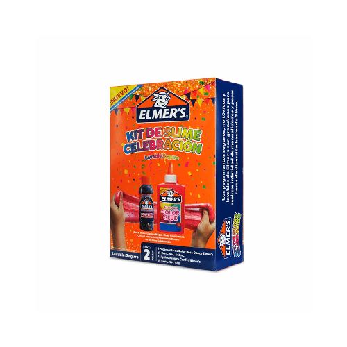 Kit de slime Elmers celebración.  