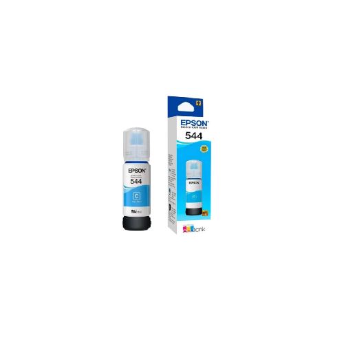 Botella de tinta Epson T544 T544220AL, cian.  