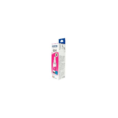 Botella de Tinta Epson T664 T664320AL, magenta.  