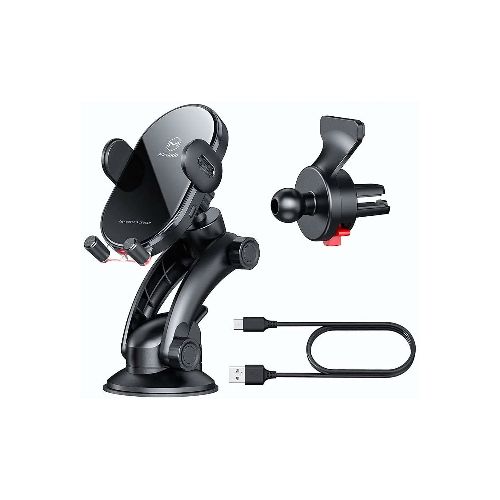 Mcdodo Soporte + Cargador inalámbrico para Coche 15W