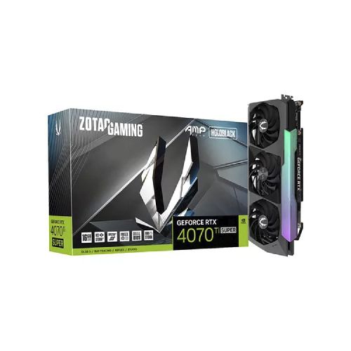 Tarjeta de Video Zotac RTX4070 TI Super AMP Holo 16GB