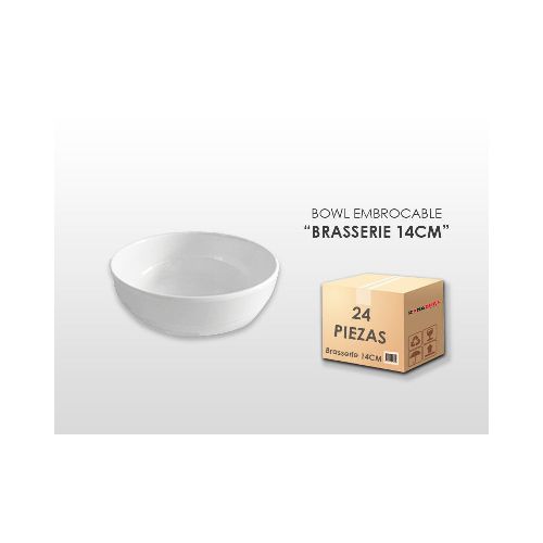 Bowl Embrocable BRASSERIE 14cm ANF caja 24 piezas  