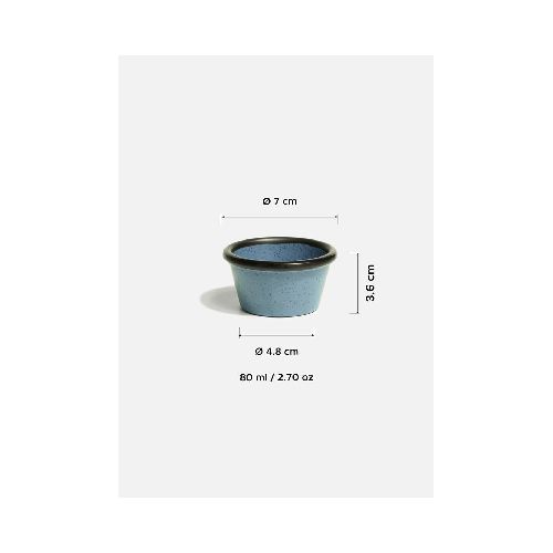 Plato Ramekin terra blue TAV  