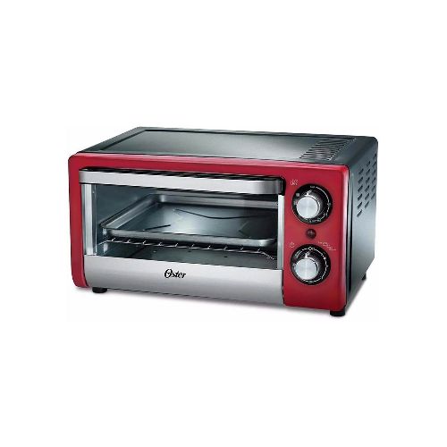 Horno Tostador Oster 10 Litros Rojo TSSTTV10LTR