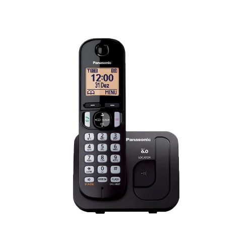 Teléfono Inalámbrico Panasonic Negro KX-TGC210MEB