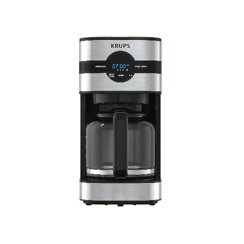 Cafetera de Goteo Krups 1.5 Litros Gris Simply Brew Digital KM205D50