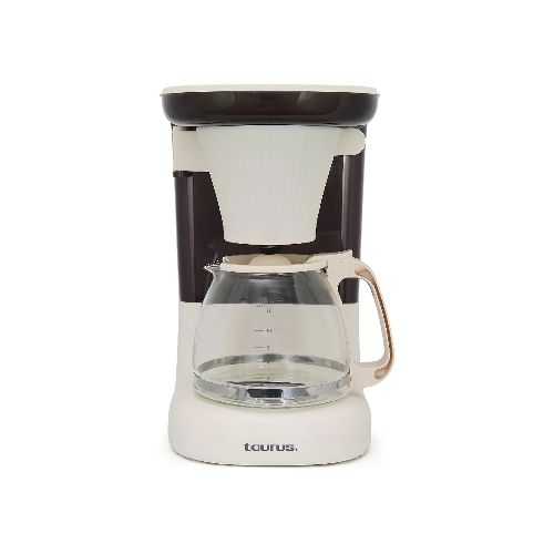 Cafetera de Goteo Taurus 1.2 Litros Beige VELVET-ECO