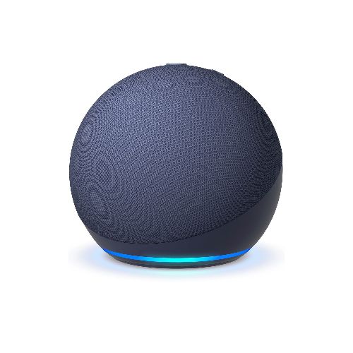 Bocina Inteligente Echo Dot con Alexa 5ta Generación Azul