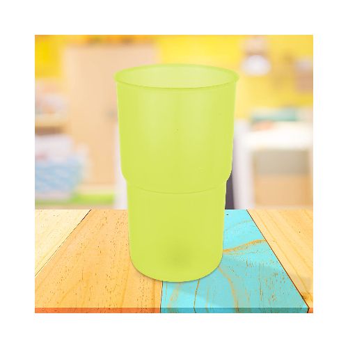 Vaso de Plástico, color Verde, 1000ml  