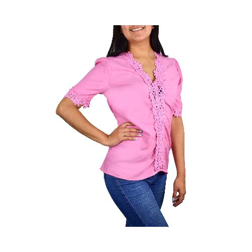 Blusa Casual para Dama Rosa