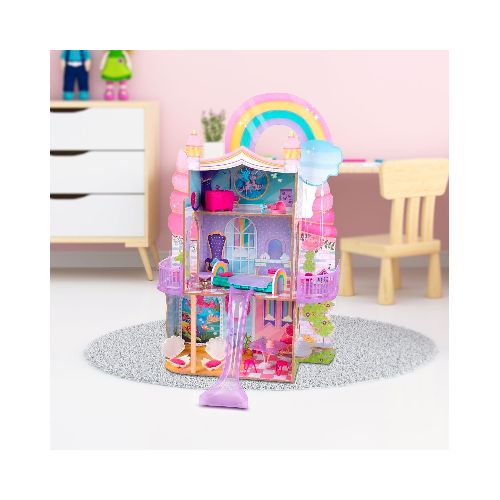 Casita de Muñecas Arcoíris Rainbow Kidkraft  