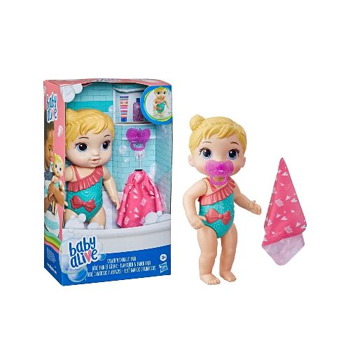 Baby Alive Chapoteo y Abrazos, Traje de Baño Azul  