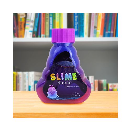 Slime Multicolor, Botella color Rosa 150gr.  