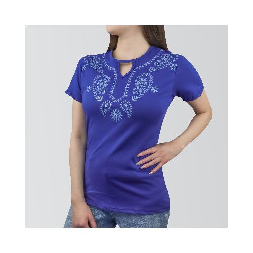 Blusa para Dama, color Azul Marino