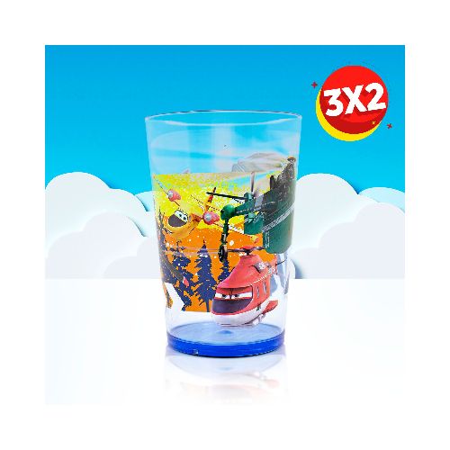 3X2 SXXI Vaso Planes Avión 430ml  