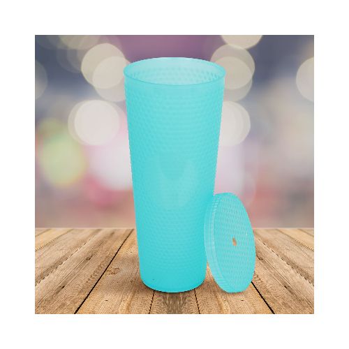 Vaso con Textura color Aqua, 1100ml  