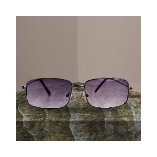 Lentes de Sol Estilo Aviador con Armazón Rectangular, color Morado  