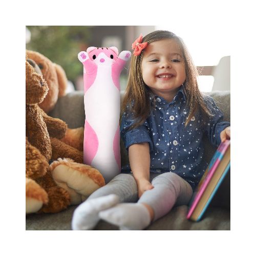 Peluche de Gatito Rosa 55cm  