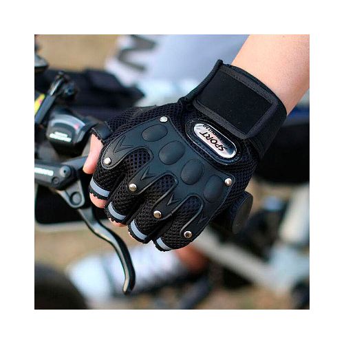 TUNING Guantes para Motociclista color Negro  