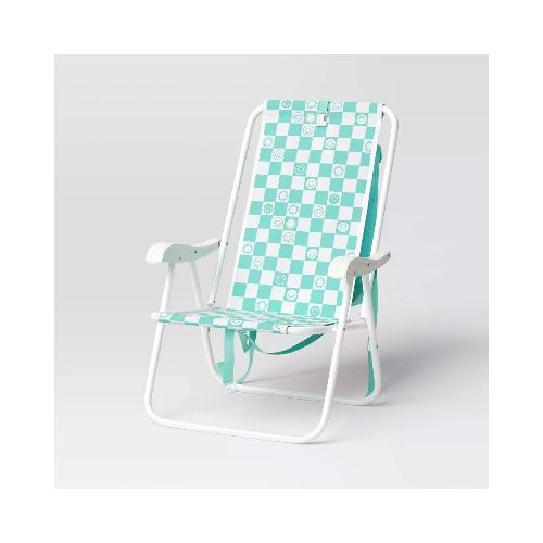 Silla de Playa Portátil color Aqua, Sun Squad  