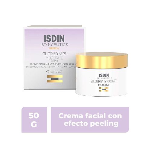 Isdin Crema Facial Antiedad Glicoisdin 15 50 Ml - H-E-B México | Hacemos el súper por ti