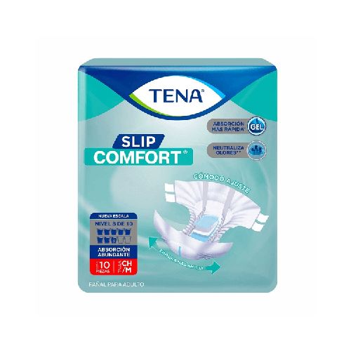 Tena Slip Comfort Pañal Para Adulto Talla Chica/Mediana con 10 pz - H-E-B México | Hacemos el súper por ti