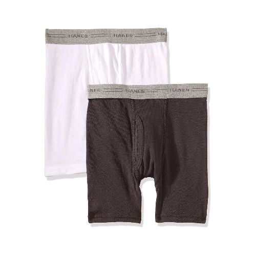 Hanes Boxer Tipo Trusa Nino Gd Paq.2 Blanco/Gris 2 - H-E-B México | Hacemos el súper por ti