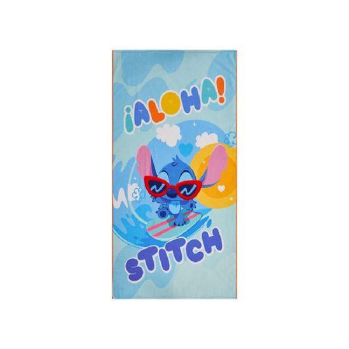 Disney Toalla de Playa Lilo & Stitch Azul 1 Pz - H-E-B México | Hacemos el súper por ti