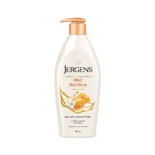 Jergens Crema Corporal Miel Nutritiva 400 Ml - H-E-B México | Hacemos el súper por ti